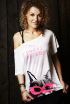Tatum Dagelet in dweezilsfriend shirt - shy pussy