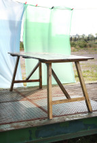 Eettafel van gerecycled hout - Rootsmann