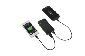 Leitz USB-lader 2 smartphones zwart